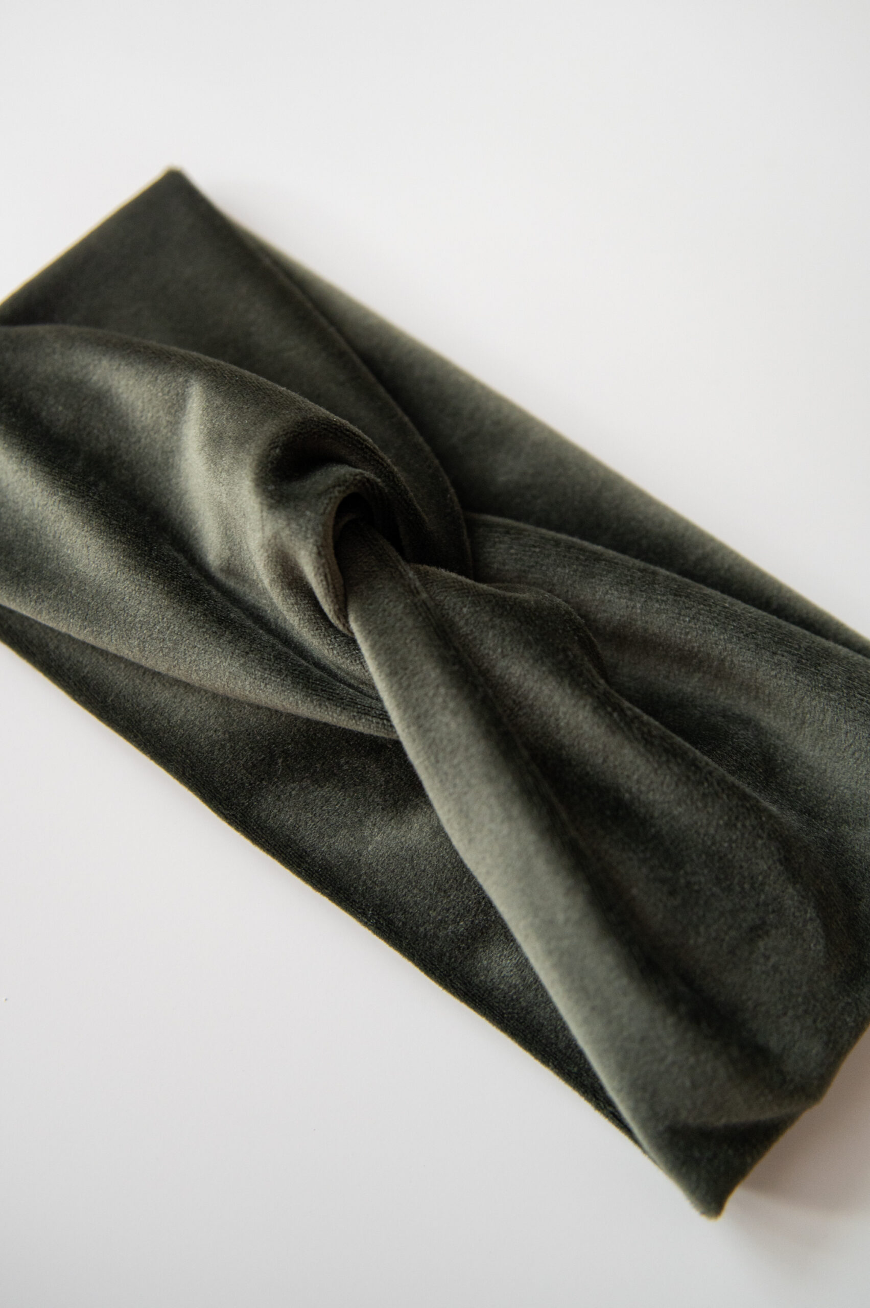 welurowa opaska na głowę czarna welurowa opaska na głowę czarna